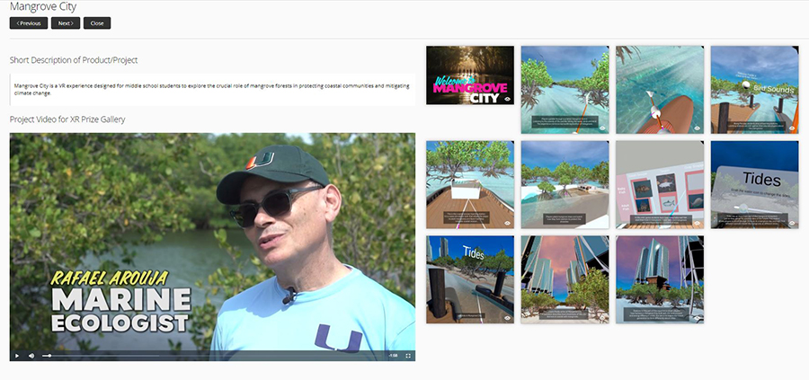 Mangrove City scientist Rafael Araujo, Sr.
