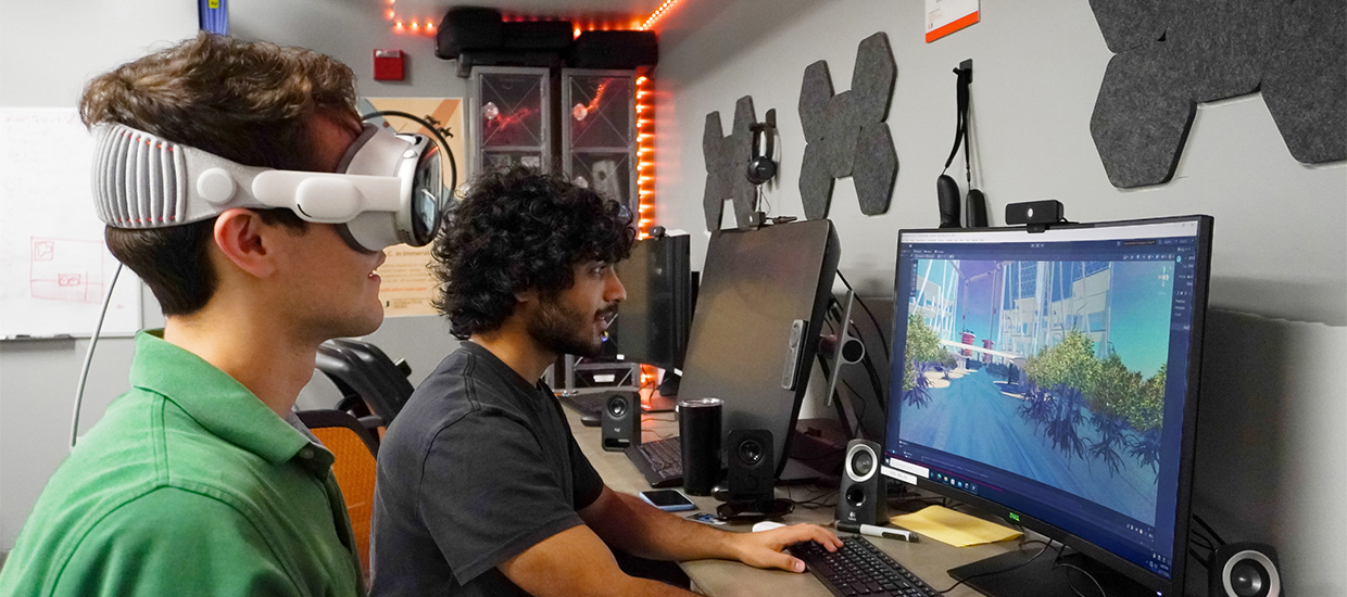 Bryson Rudolf works on Mangrove City