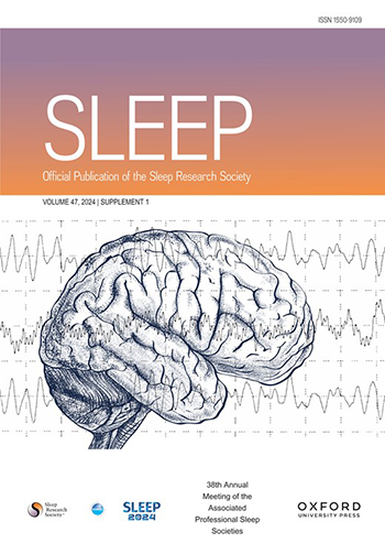 SLEEP journal cover May 2024