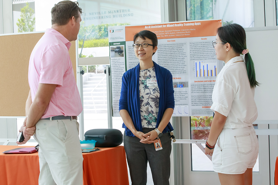 Smart Assistants at IDSC Day 2023, Thomas Merrick, Ching-Hua Chuan, Xueer Xia