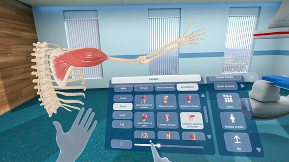 VR Anatomy App Daniel Serravite University of Miami